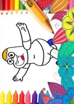 Clarence coloring game游戲截圖4