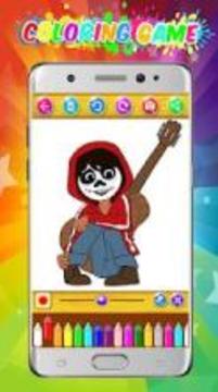 coloring coco miguel游戲截圖5
