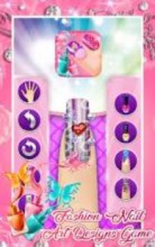 Fashion Nail Art Designs Game游戲截圖1