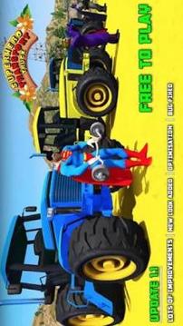 Superhero: Marvelous Zoo Carriage (farm simulator)游戲截圖4