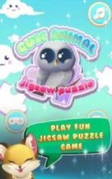 Cute Animal Jigsaw Puzzle Game for Kids游戲截圖4