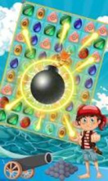 Pirate Treasure Jewel Classic-match 3游戲截圖5