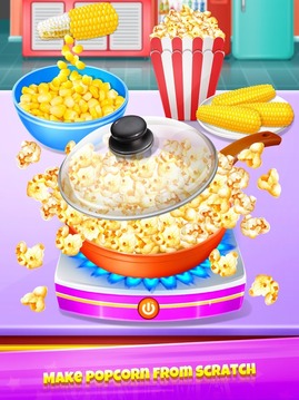 Popcorn Maker - Yummy Rainbow Popcorn Food游戏截图3