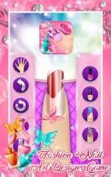 Fashion Nail Art Designs Game游戲截圖3
