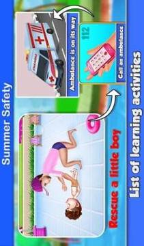 Kids Summer Vacation Time - Holiday Game游戲截圖3