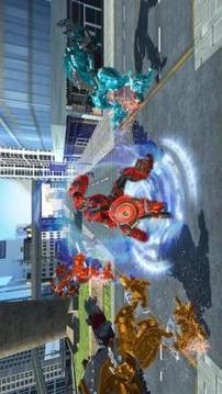 US Police Spider Robot Cop Car Transforming Games游戲截圖2