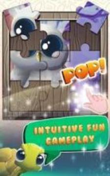 Cute Animal Jigsaw Puzzle Game for Kids游戲截圖2