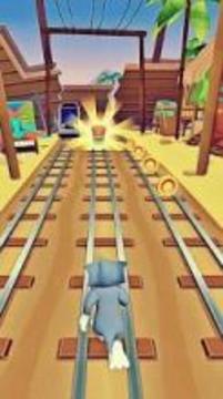 Subway Jerry Rush Escape游戲截圖1
