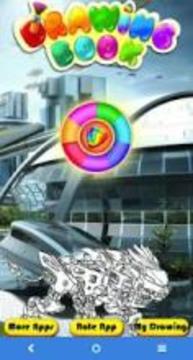 Coloring Zoid Robot游戲截圖1