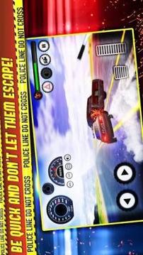 Police Car Crime Pursuit X2 3D游戲截圖1