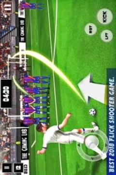 Flick Football league Soccer Strike游戲截圖5