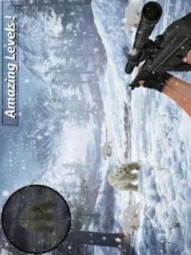 鹿狩獵狙擊手動物射擊3d游戲截圖3