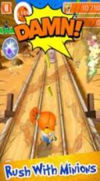 Epic Minion Banana Rush - Despicable Adventure游戲截圖1