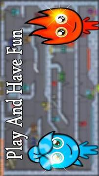 FireBoy and Ice Girl Dash - Ice Temple Maze游戏截图1