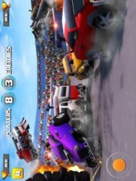 Battle of Cars : Fort Royale游戲截圖2