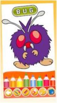 coloring pokemo monster pikachu游戲截圖3