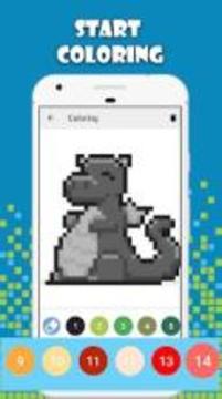 Pixel Art Ultra - Sandbox Coloring By Number游戲截圖4
