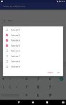 Tables de nultiplication游戲截圖4
