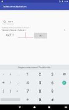 Tables de nultiplication游戲截圖3