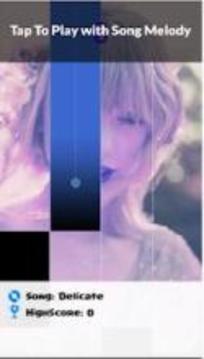 Piano Tiles Taylor Swift Delicate游戲截圖2