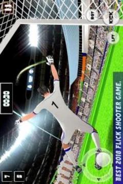Flick Football league Soccer Strike游戲截圖3
