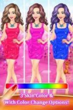 Dating Princess Fashion Doll Salon游戲截圖1