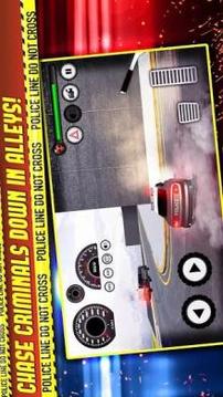 Police Car Crime Pursuit X2 3D游戲截圖2
