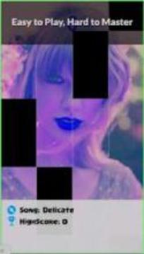 Piano Tiles Taylor Swift Delicate游戲截圖3