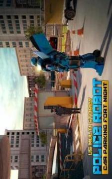 US Multi Storey Police Robot Car Parking FortNight游戲截圖5