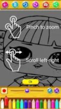 Learn to color Dolls and Princesses游戲截圖5