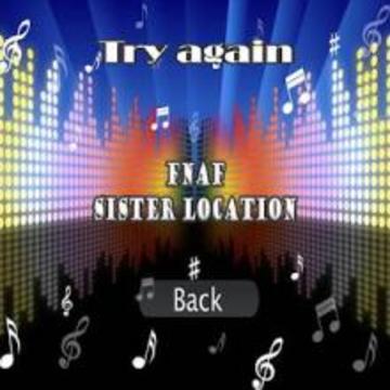FNAF Piano Tiles - FNAF Sister Location游戲截圖1