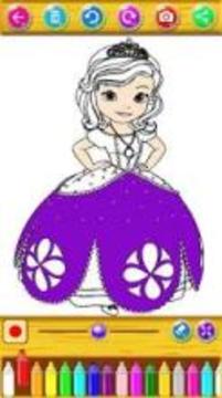 Learn to color Dolls and Princesses游戲截圖4