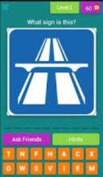 Traffic Signs Quiz游戲截圖5