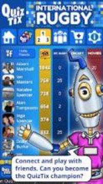 QuizTix: Rugby Trivia, A Sports Quiz Game游戲截圖1