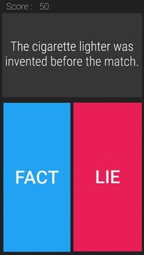 Fact Or Not? : The Impossible Fact Quiz游戲截圖1