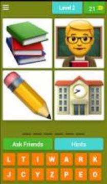 1 word from 4 emojis游戲截圖4