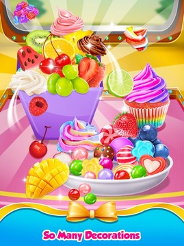 Rainbow Princess Bakery - Make Cupcake & Donut游戲截圖1
