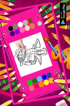 Coloring Book For Sonic Game 2018游戲截圖1