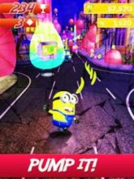 Minion surf and rush banana游戲截圖1