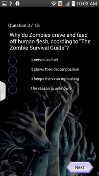 Ultimate Zombie Quiz游戲截圖5