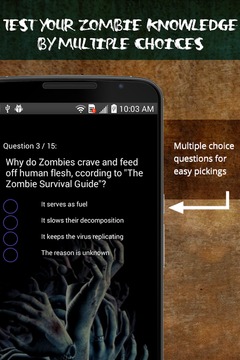 Ultimate Zombie Quiz游戲截圖4