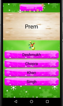 Bollywood Name Game游戲截圖1
