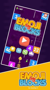 Slither Emoji vs Blocks游戲截圖3