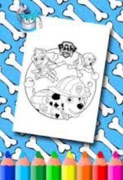 Puppy Coloring Pages游戲截圖2