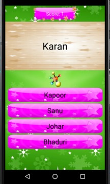 Bollywood Name Game游戲截圖4