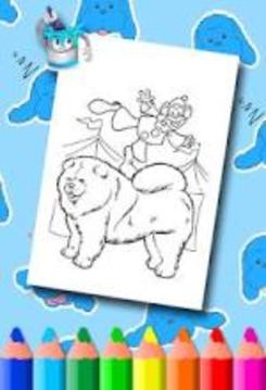 Puppy Coloring Pages游戲截圖4