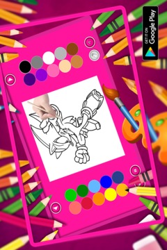Coloring Book For Sonic Game 2018游戲截圖5