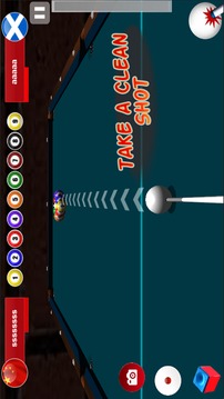 Snooker Poll Ball 3D游戲截圖4