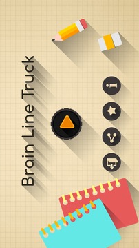 Brain Line Truck - Physics Puzzles游戲截圖5