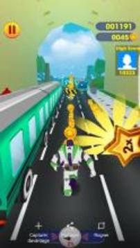 Toy story : buzz subway lightYear游戲截圖4